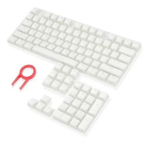 Keycaps Redragon A130w-en Scarab White Inglés