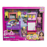 Barbie Muñeca Skipper Niñera Dia De Cuidado Mattel