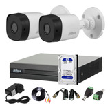 Kit Dahua Dvr 4ch Full Hd 1tb + 2 Bullet Infrarrojo 20