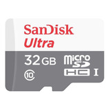 Tarjeta De Memoria Microsd Sandisk 32gb Clase 10 + Adaptador