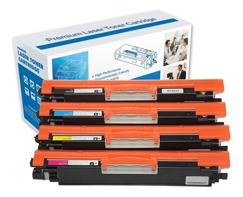 Kit4 Toner Alternativo 126a 310a 311a 312a Cp1025nw Cp1025  