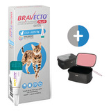 Bravecto Plus Gatos Antipulgas De 2,8 A 6,25 Kg Mais Brinde
