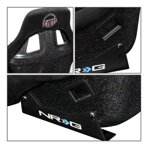 Nrg Innovations Nrg-frp-302bk - Asiento De Carreras De Fibra