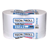 Toalla Papel Jumbo Alta Resistencia 250 Mt X 2 Rollos