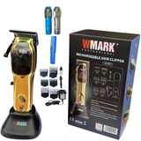 Maquina De Cortar Cabelo Profissional Wmark Ng9002 Gold Fade