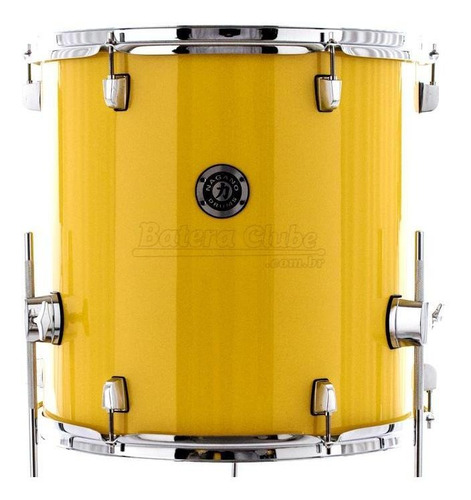 Surdo Avulso 16¨ Nagano Garage Yellow Race 16x16¨ Com 3 Pés