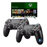   Kit 2 Controle Tv Wireless Gaming Hub Game Pass Geforce 
