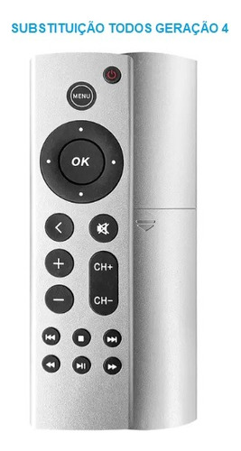 Controle Remoto Apple Tv 4 E 4k - Compat[ível