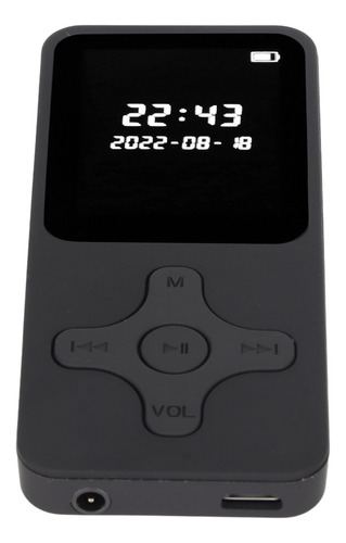 Leitor Mp3 Mp4 Bluetooth 5.0 Lcd Digital Ultrafino 1.77