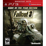 Fallout 3 Game Of The Year Edition Ps3 Físico