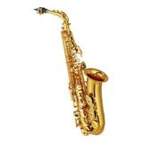 Saxofone Alto Yamaha Yas62iv Laqueamento Dourado