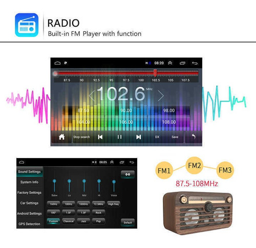 Radio Android 8.1 Hd 9'' Para Volkswagen Mp5 Bluetooth Gps  Foto 4