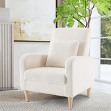 Colamy Sherpa Accent - Silla De Sala De Estar, Sillon Tapiza