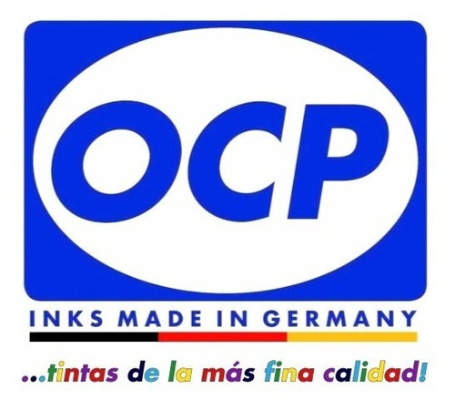 Tinta Alemana Ocp Pigmentada Para Hp 8620 7110 7740 4x100ml