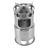 Camping Rocket Stove Wood Burning Portable Mini Ultralight F