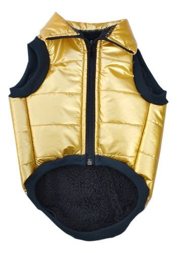 Chaleco Campera Abrigo Ropa Perro Gato Puffer C/ Corderito 