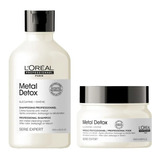 Kit Metal Detox Shampoo + Máscara Serie Expert Loreal