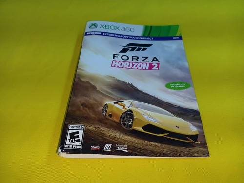 Portada Original Forza Horizon 2 En Español Xbox 360