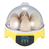 Mini Incubadora De 7 Huevos Con Giro Manual Para Gallinas Y