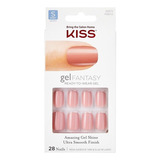 Manicure Kiss - Set De Uñas Adhesivas Press On - Ribbons