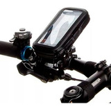 Soporte Funda Anti Caida Bici Moto Celular Giratorio 360°