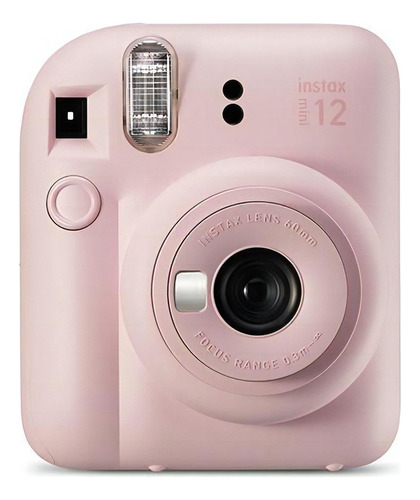 Câmera Instax Mini 12 Rosa Claro Com Filme De 10 Poses
