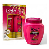 1 Kit Skala Ceramidas Condicionador+shampoo+creme 