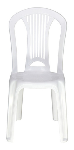 Cadeira Bistrô Atlântida Em Polipropileno Branco -tramontina