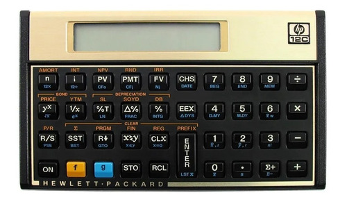 Calculadora Financeira Hp 12c Gold Port Original Garantia