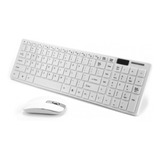 Kit Mouse E Teclado Ebai Sem Fio Fino Fzf-8102 + Película Nf