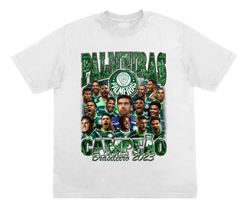  Camiseta Palmeiras Campeão Brasileiro 2023 Legends Unissex