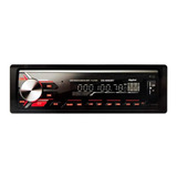 Radio Auto Panel Desmontable 1 Din Bluetooth Usb Mp3