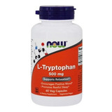 Now Foods L-tryptophan 500mg Triptofano (60 Caps)