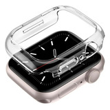 Case Protetora Acrílico Transp Para Apple Watch Serie 7 45mm