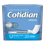 Aposito Cotidian 7 Pqt X 20 Unidades