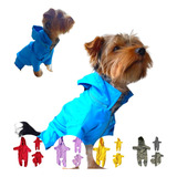 Enterizo Impermeable Para Perro Talla Xs