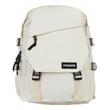 Mochila Bolso Beige Para Viaje 16l Ultraliviana Reforzada 