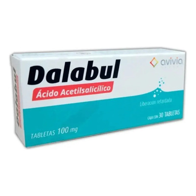 Dalabul Ácido Acetilsalicílico 100mg 30tabs | MercadoLibre