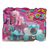 Carruaje Princesa Juguete Infantil Pony Sebigus Colorido