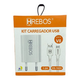 Carregador Hrebos 1.2a V8 Hs-355 Atacado