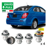 Birlos De Seguridad Rin Sonic Para Chevy C3 2011