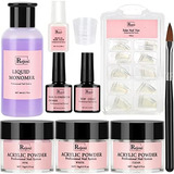 Kit Uñas Acrilicas Con Imprimacion Y Capa Superior Kit Inici