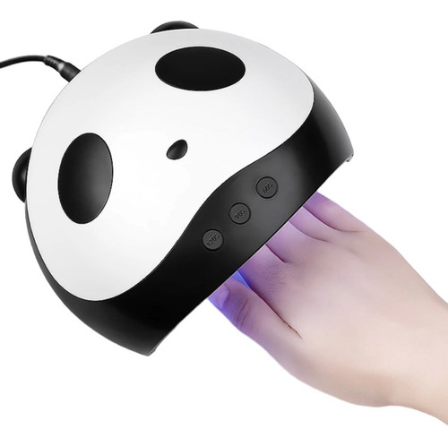 Lámpara Uv De 12 Led Usb 36w De Panda Para Secado De Uñas