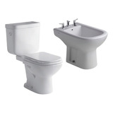 Sanitarios Ferrum Bari Inodoro Largo Deposito Dual Bidet 3a