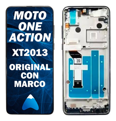 Modulo Moto One Action Con Marco Motorola Xt2013 Original