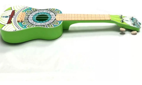 Ukelele Guitarra Infantil Juguete Diseño Retro Con Correa Ed