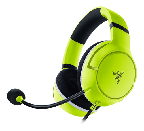 Auricular Gamer Razer Negro Kaira X Jack 3,5 Mm Xbox Pc Lime