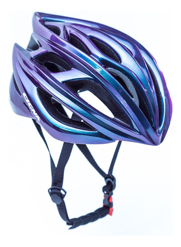 Casco Bicicleta Cigna Tornasol Purple/blue Mtb Y Ruta Adulto