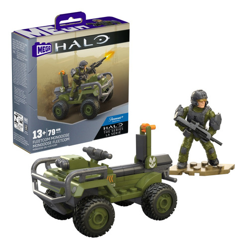 Mega Halo Juguete De Construcción Mongoose Del Fleetcom