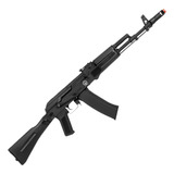 Airsoft Rifle Ak74 Neptune Et Elet.6mm Rossi